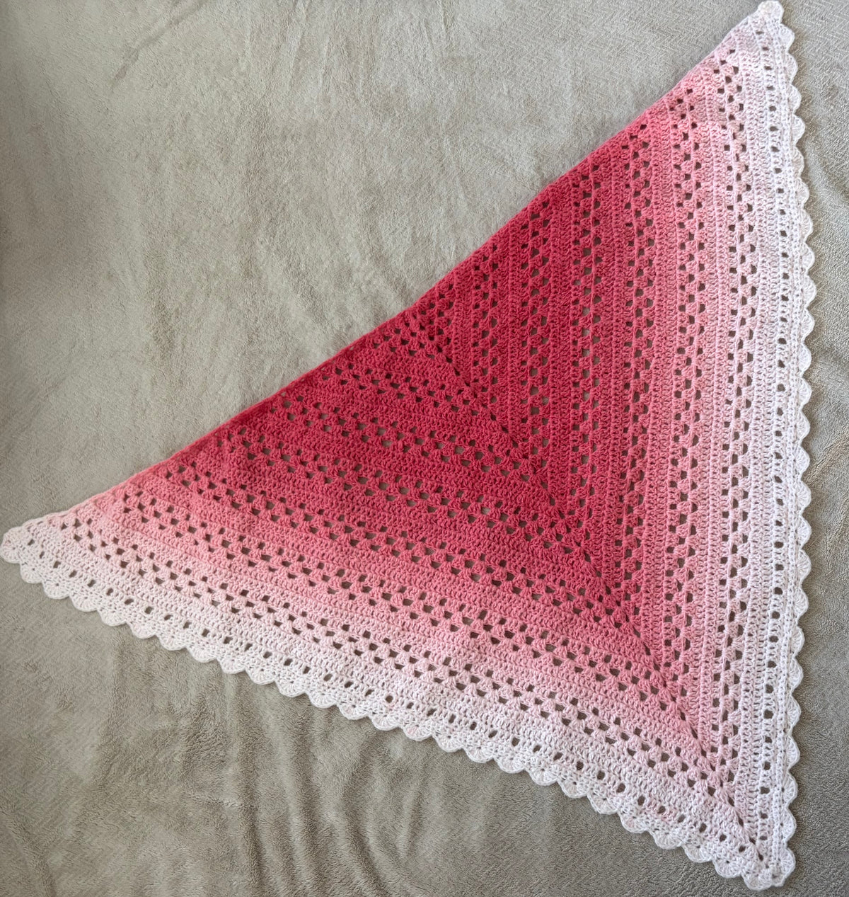 Ombre Romany Shawl