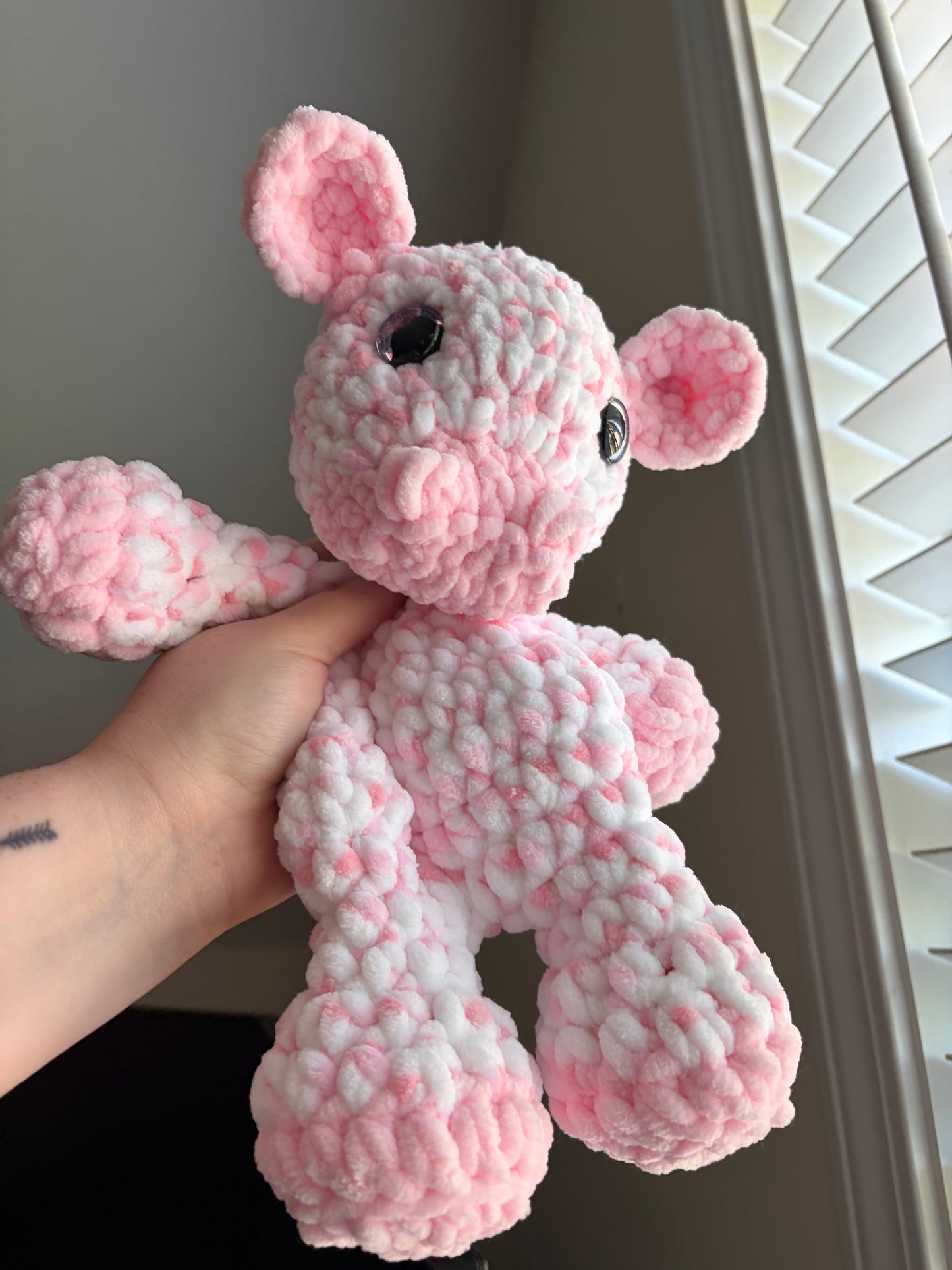 Pink Cow Snuggler