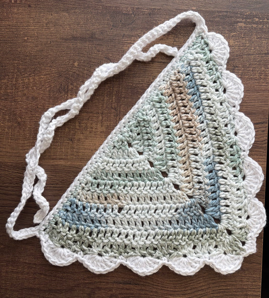 Moonlit Frost Hair Bandana