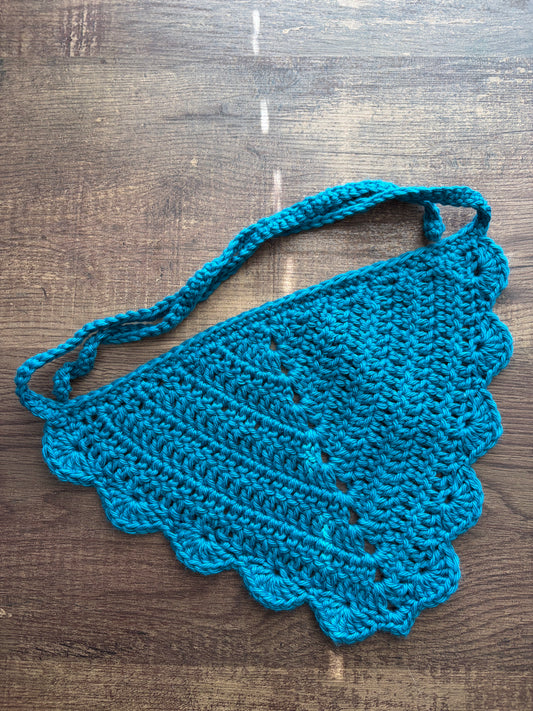 Deep Teal Hair Bandana