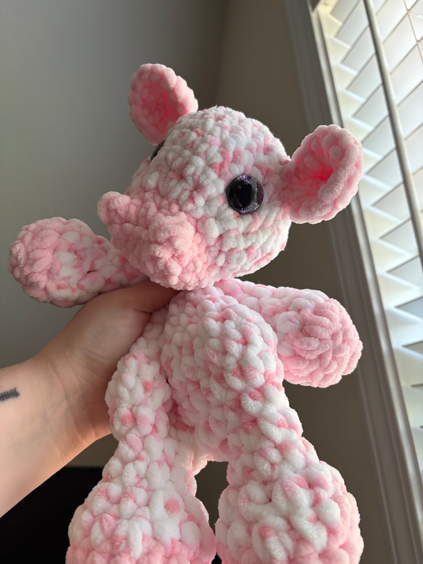 Pink Cow Snuggler