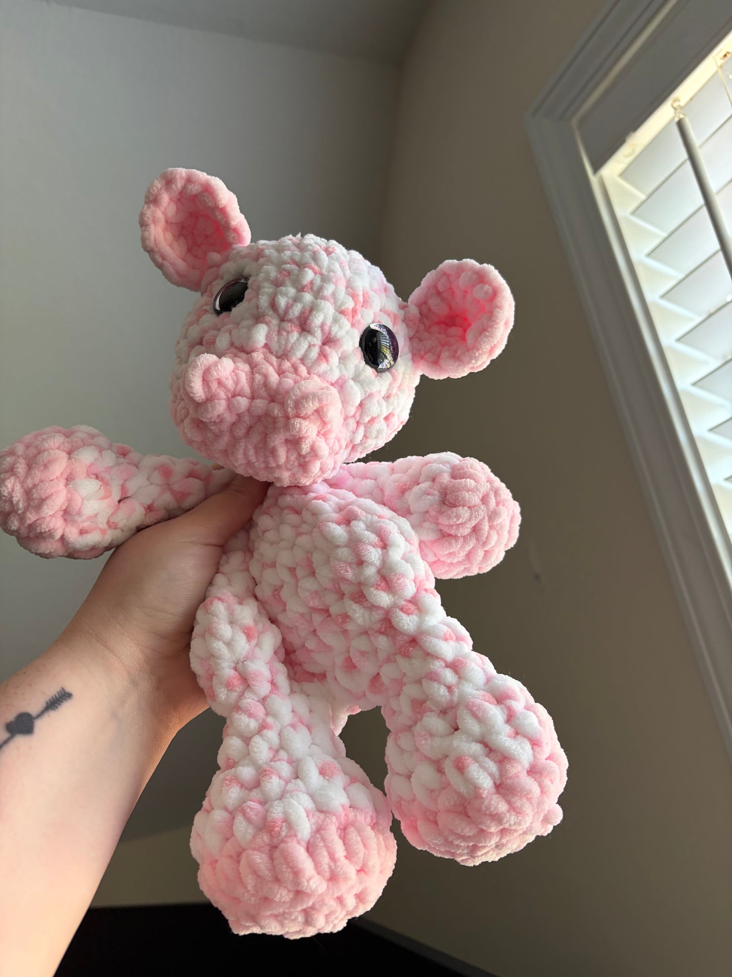Pink Cow Snuggler