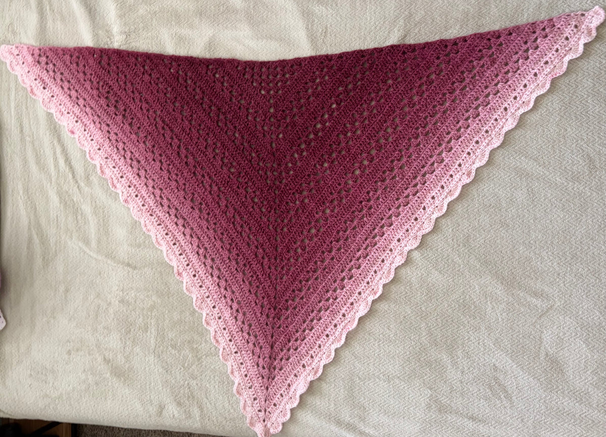 Ombre Romany Shawl
