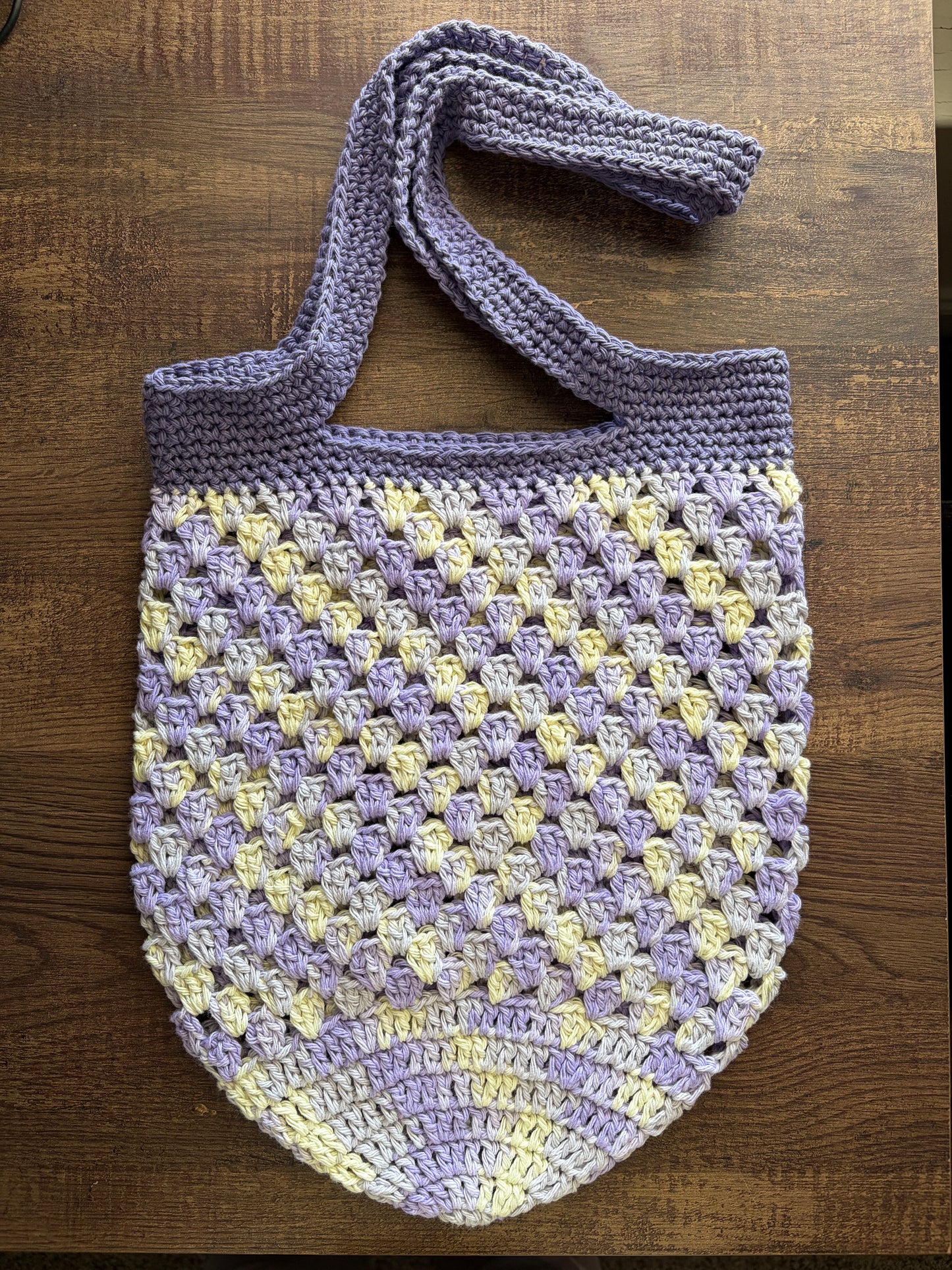 Lilac Ombre Market Bag