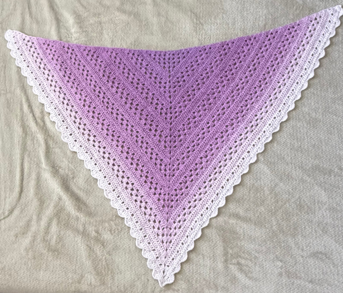Ombre Romany Shawl
