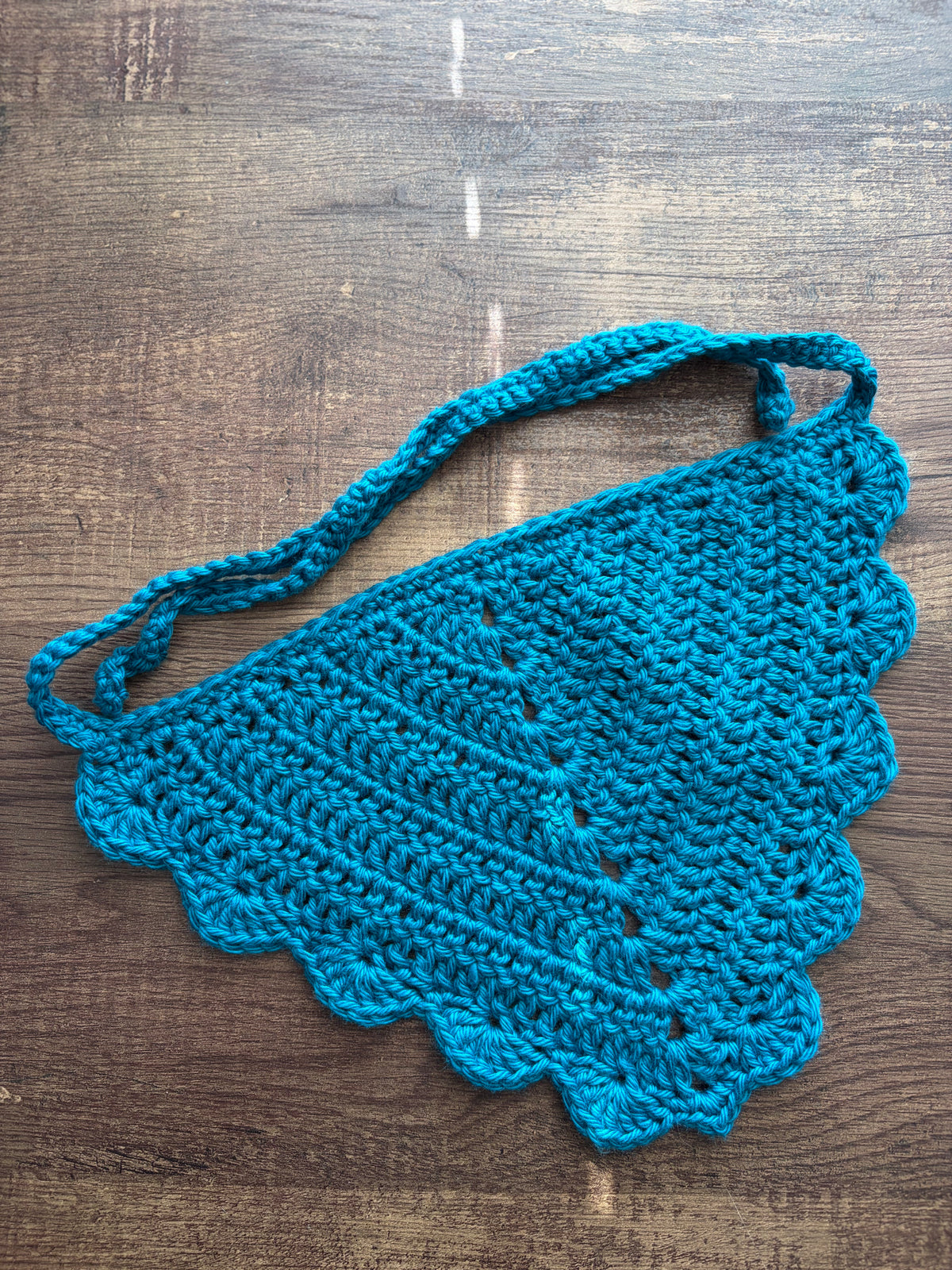 Deep Teal Hair Bandana