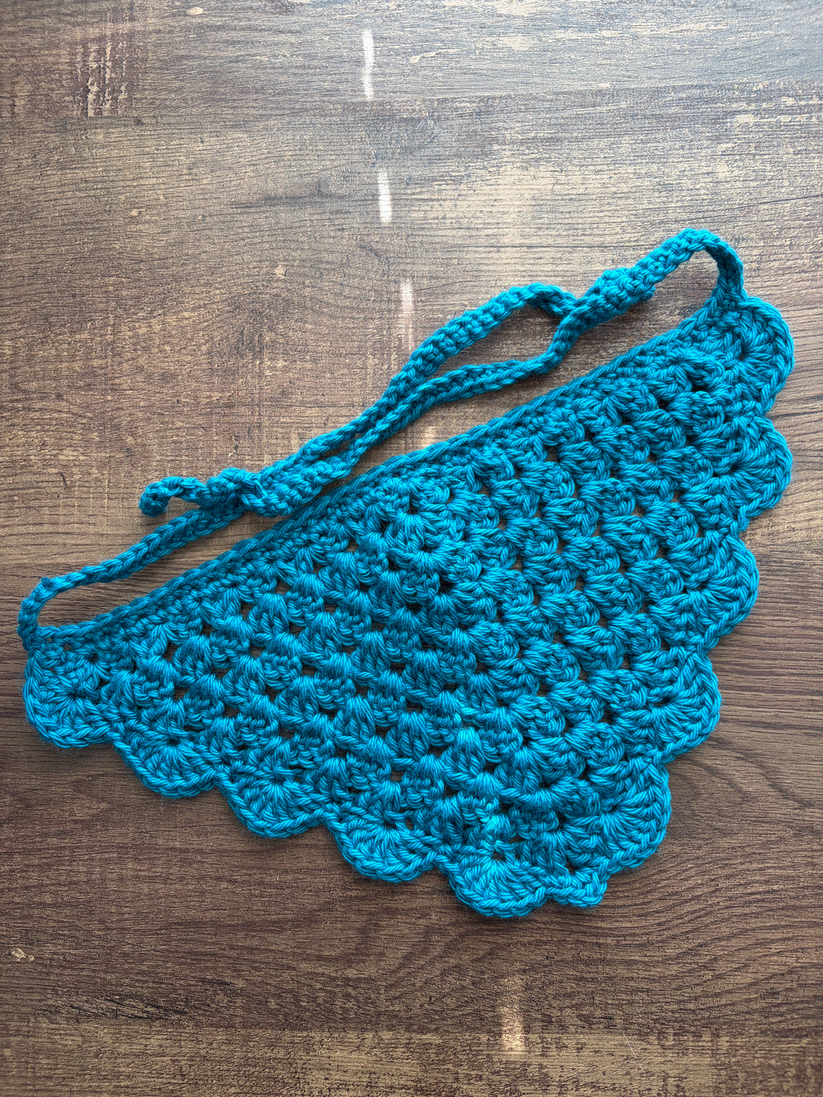 Deep Teal Hair Bandana
