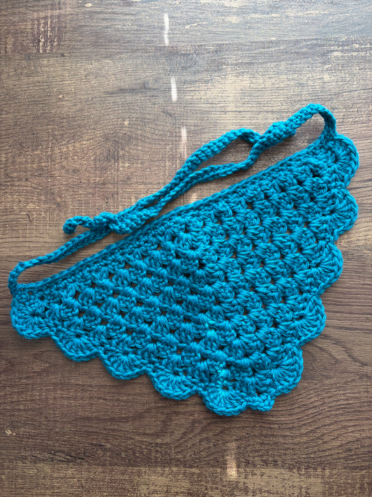 Deep Teal Hair Bandana