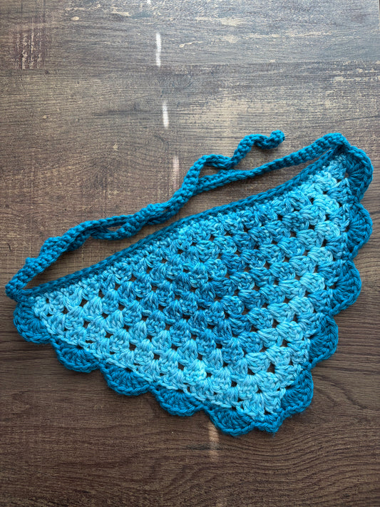 Teal Hair Bandana